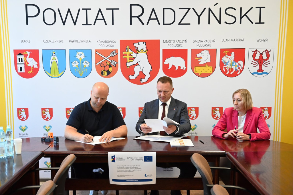 Podpisanie drugiej umowy w/s prac w ZSP