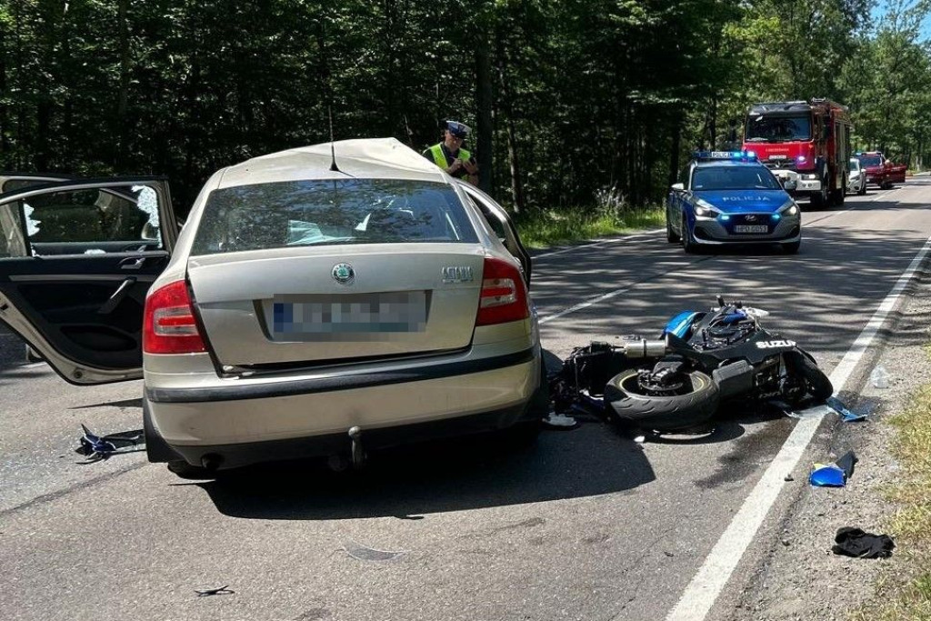 Wypadek w Stasinowie