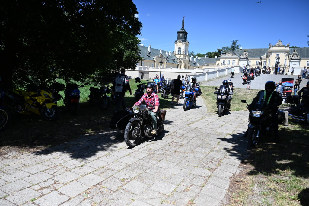 Parada motocyklistów w Radzyniu