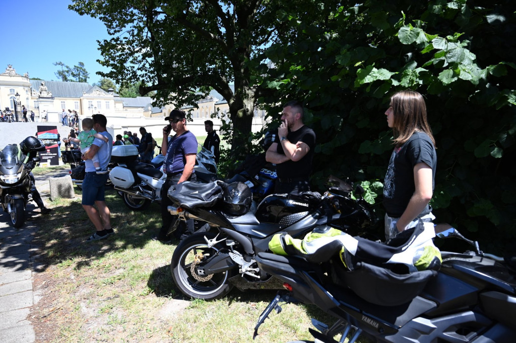 Parada motocyklistów w Radzyniu