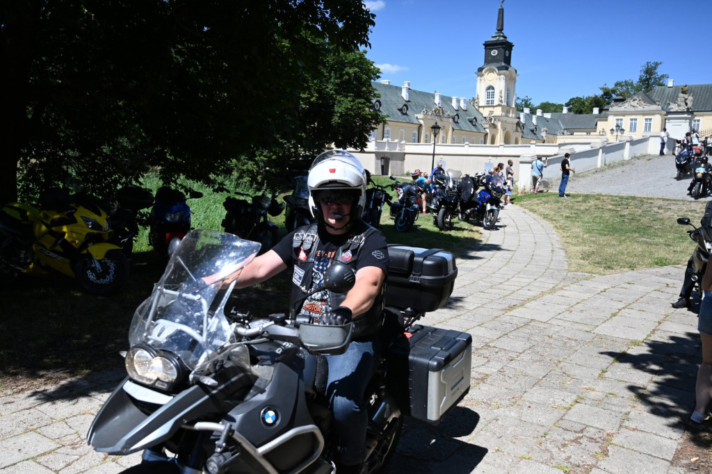 Parada motocyklistów w Radzyniu