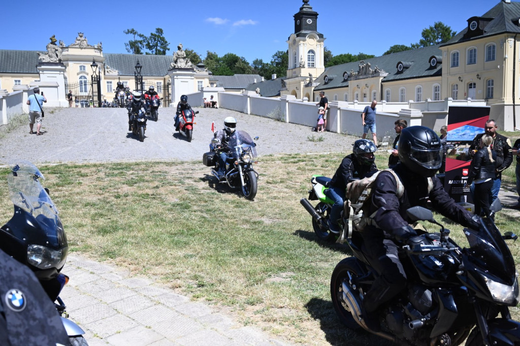 Parada motocyklistów w Radzyniu