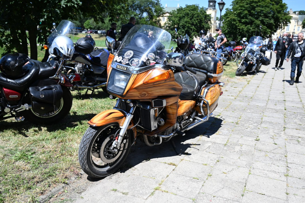 Parada motocyklistów w Radzyniu