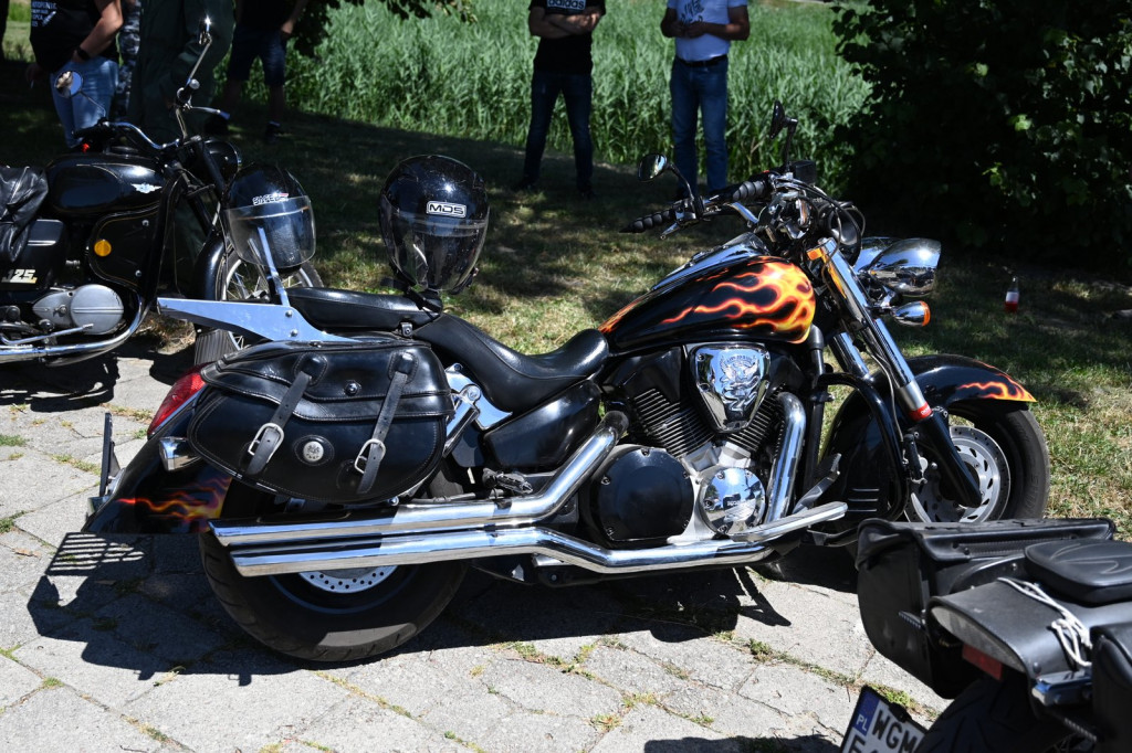 Parada motocyklistów w Radzyniu