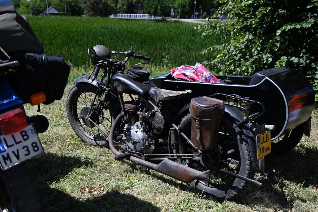 Parada motocyklistów w Radzyniu
