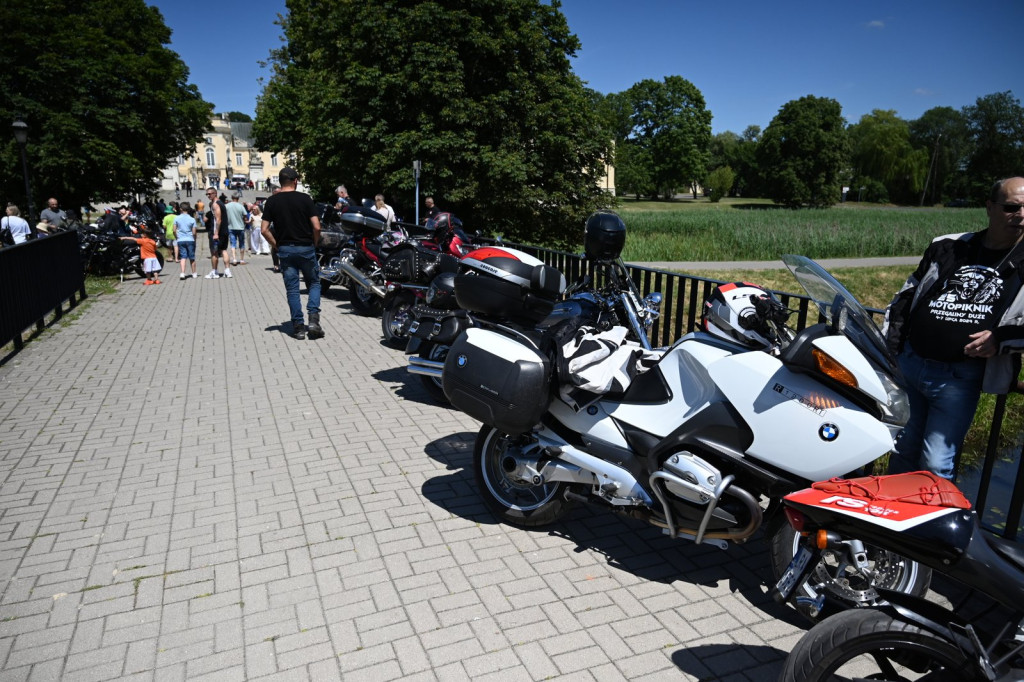 Parada motocyklistów w Radzyniu