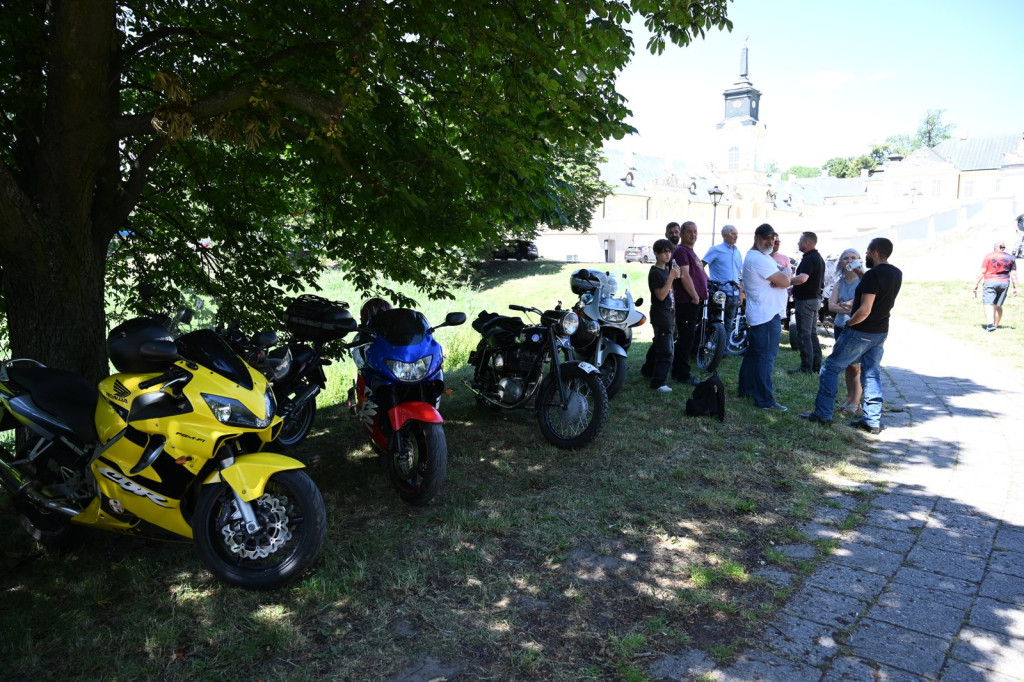 Parada motocyklistów w Radzyniu