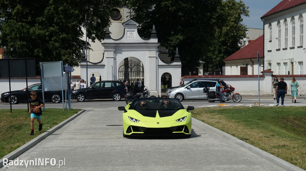 Akcja >>Supercar taxi<< w Radzyniu