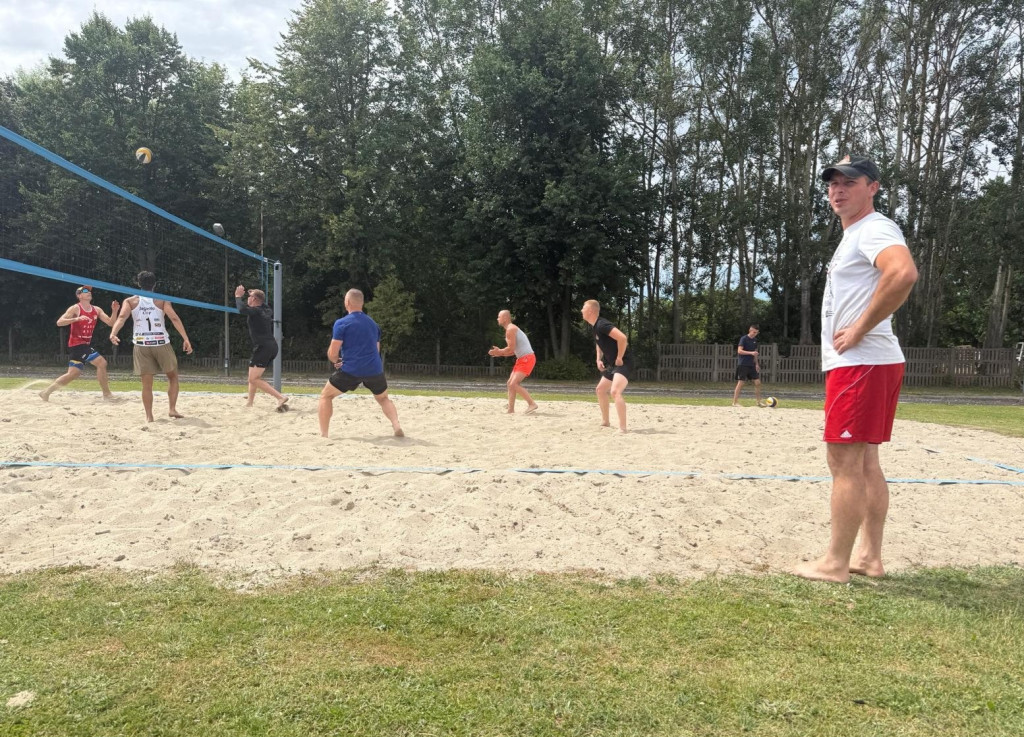 Turniej siatkarski strażaków w Radzyniu