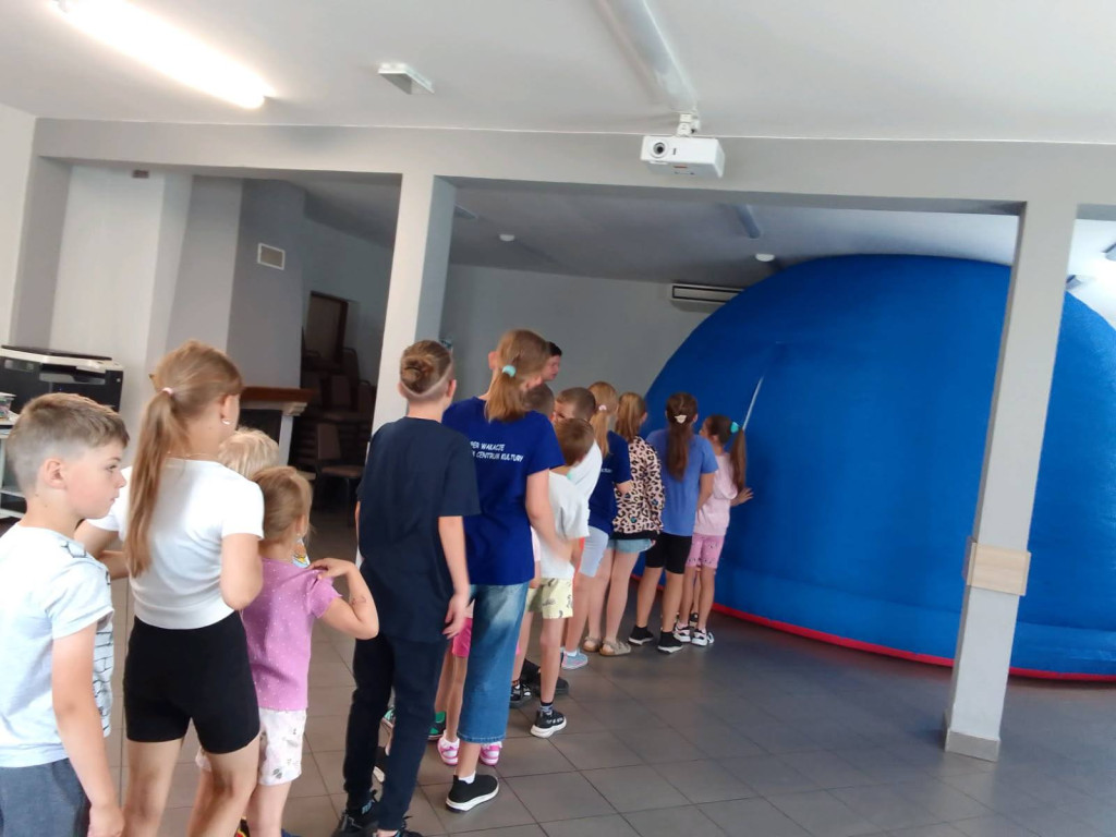Zajęcia w GCK w Komarówce w I połowie lipca