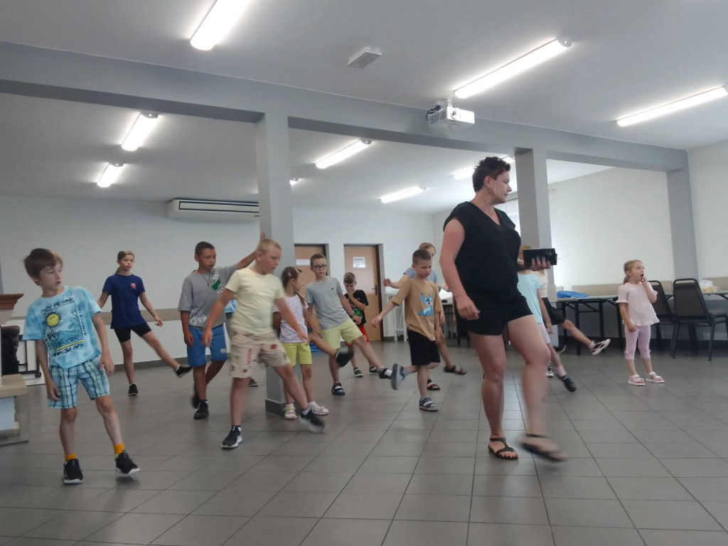 Zajęcia w GCK w Komarówce w I połowie lipca