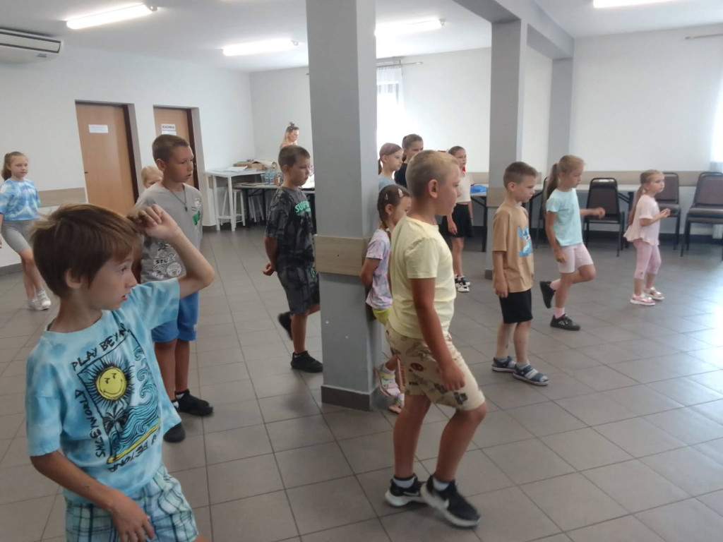 Zajęcia w GCK w Komarówce w I połowie lipca