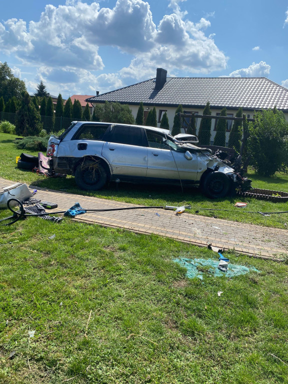 Wypadek w Komarówce Podlaskiej