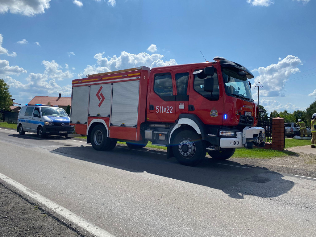 Wypadek w Komarówce Podlaskiej