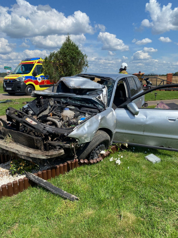 Wypadek w Komarówce Podlaskiej