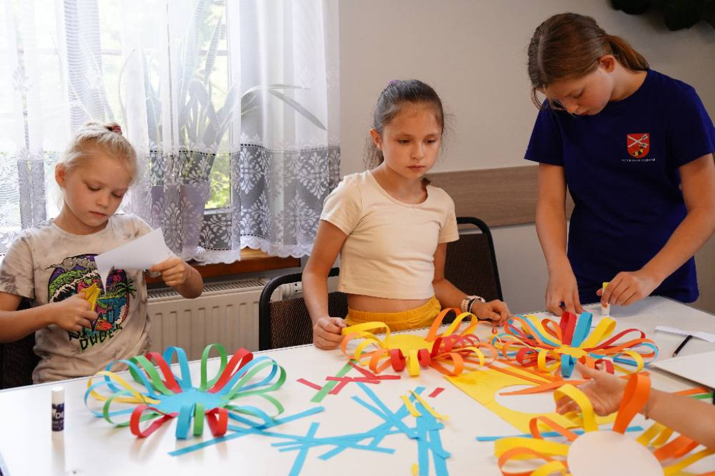 Zajęcia w GCK w Komarówce w II połowie lipca