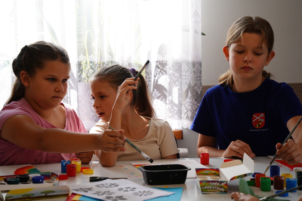 Zajęcia w GCK w Komarówce w II połowie lipca