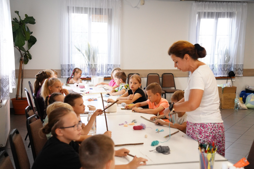 Zajęcia w GCK w Komarówce w II połowie lipca
