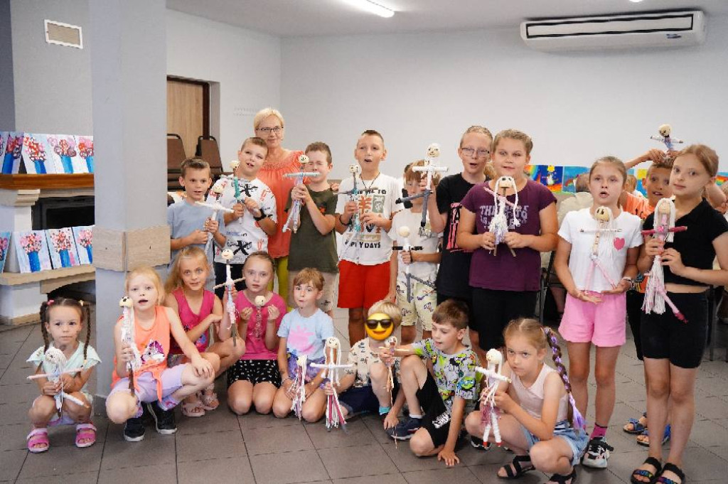 Zajęcia w GCK w Komarówce w II połowie lipca