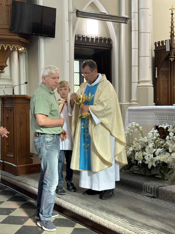 Pielgrzymi wyruszyli z Komarówki