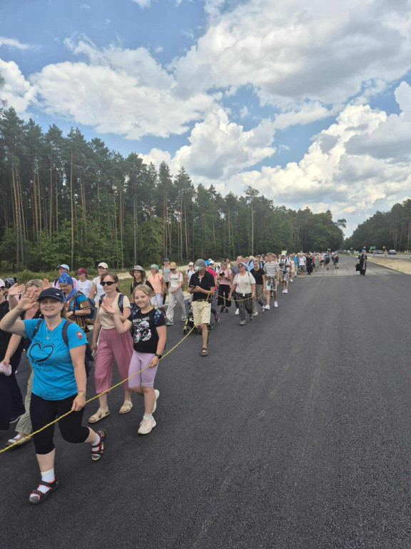 Piesza pielgrzymka na Jasną Górę - dzień pierwszy