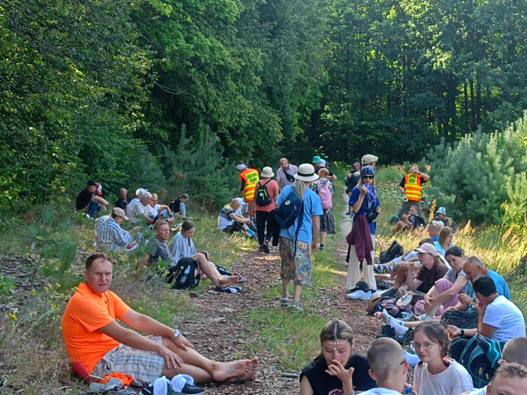 Piesza pielgrzymka na Jasną Górę - 7 VIII