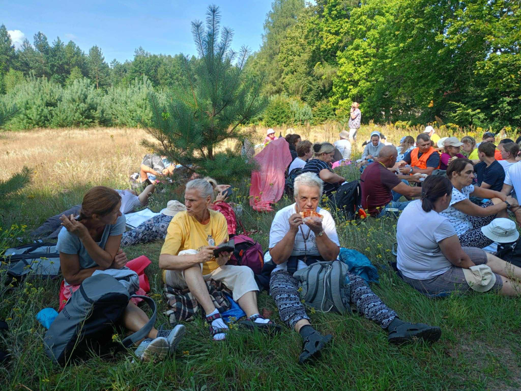 Piesza pielgrzymka na Jasną Górę - 7 VIII