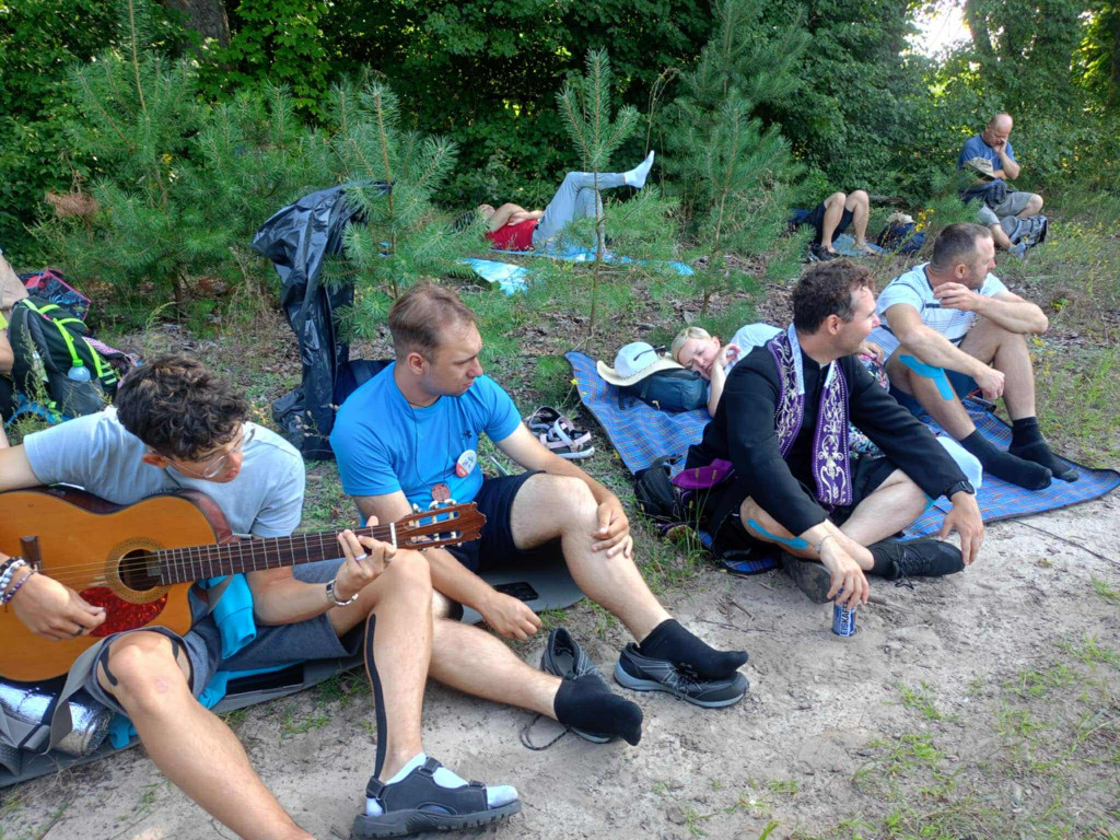 Piesza pielgrzymka na Jasną Górę - 7 VIII