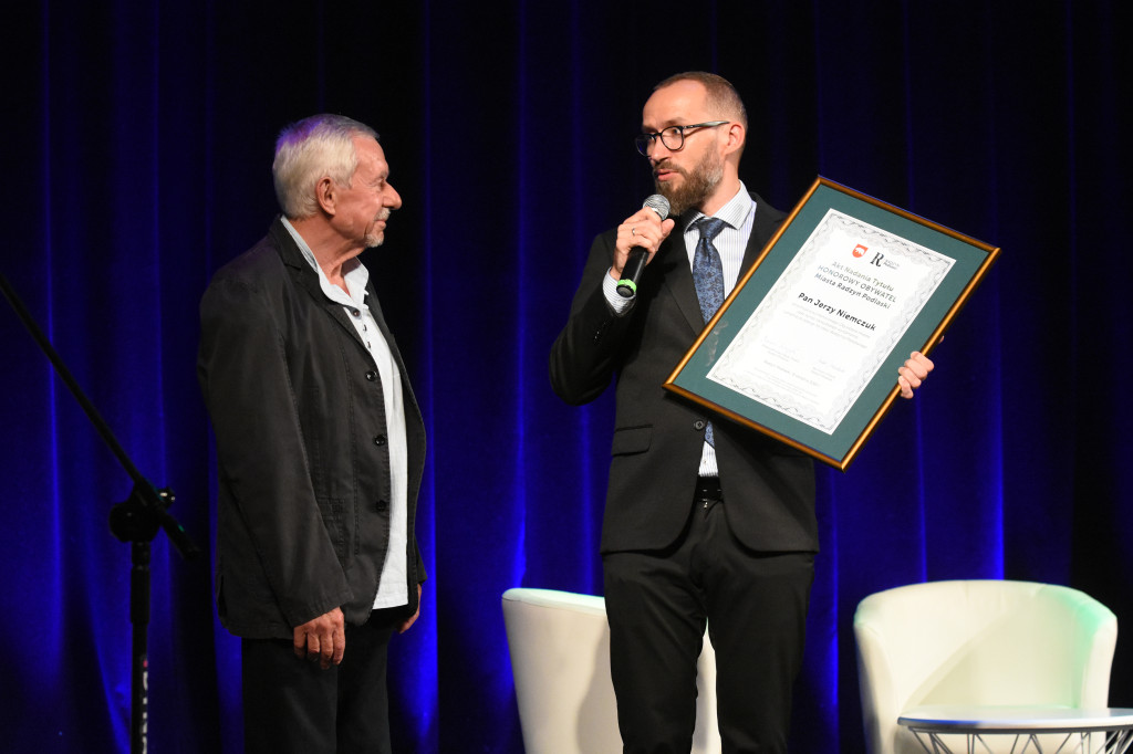 Jerzy Niemczuk i Piotr Pręgowski w Radzyniu