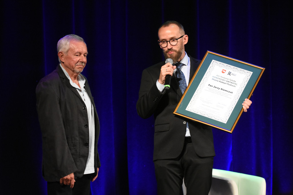 Jerzy Niemczuk i Piotr Pręgowski w Radzyniu