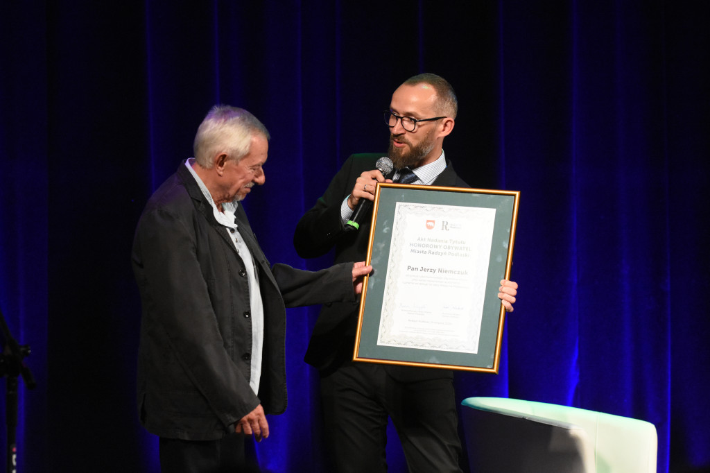 Jerzy Niemczuk i Piotr Pręgowski w Radzyniu