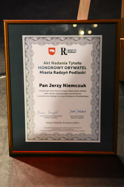 Jerzy Niemczuk i Piotr Pręgowski w Radzyniu