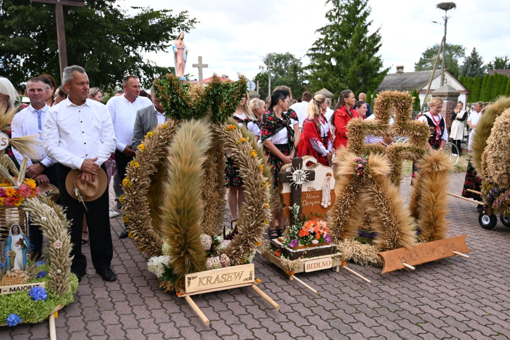 Dożynki gminno-parafialne w Ulanie-Majoracie