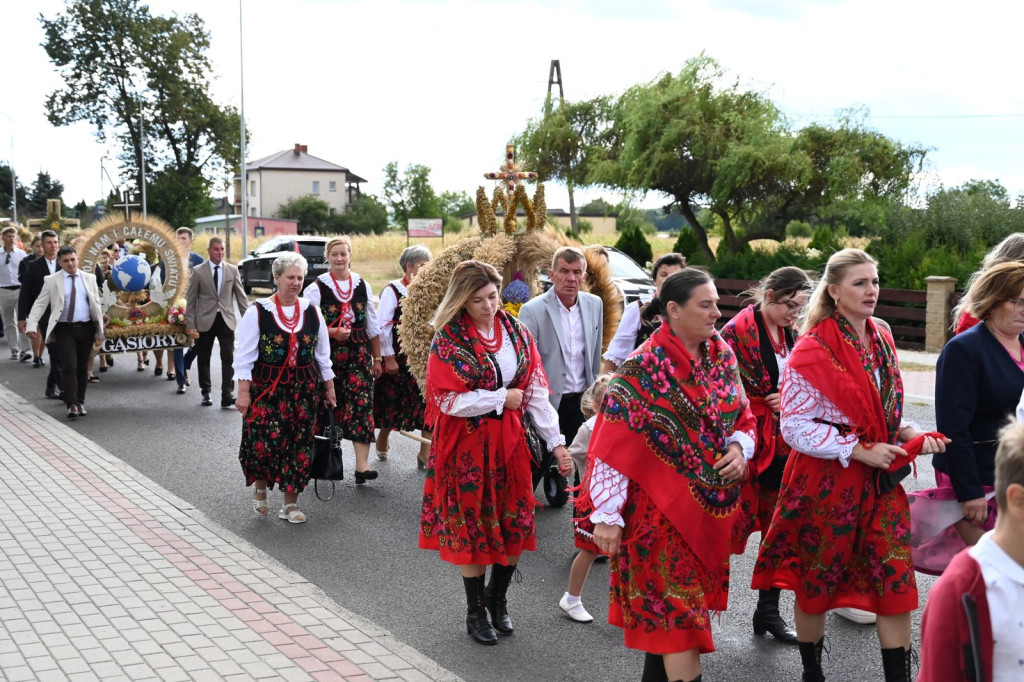 Dożynki gminno-parafialne w Ulanie-Majoracie