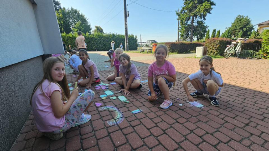 Zajęcia dla dzieci >>Wkoło komina<< GOK-u w Ulanie