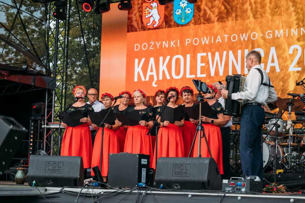 Dożynki Powiatowo-Gminne w Kąkolewnicy