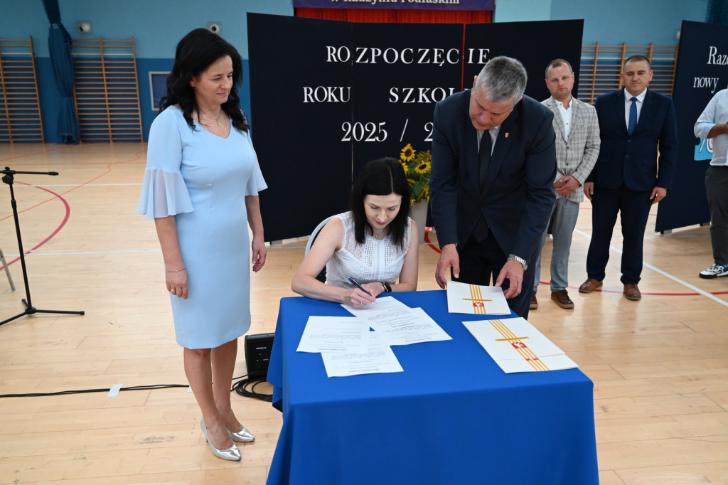 Rozpoczęcie roku szkolnego w ZSP