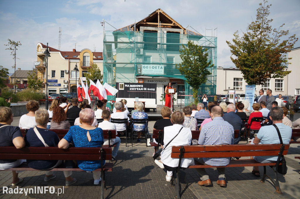 Narodowe Czytanie 2025 w Radzyniu