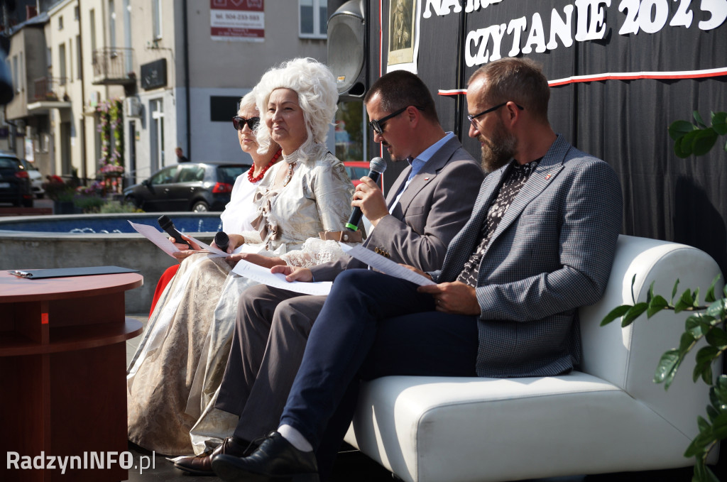 Narodowe Czytanie 2025 w Radzyniu