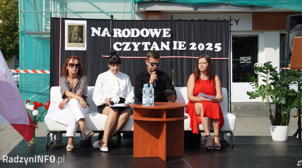 Narodowe Czytanie 2025 w Radzyniu