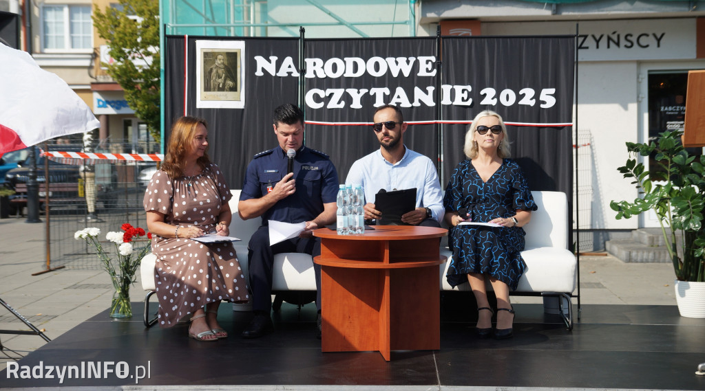Narodowe Czytanie 2025 w Radzyniu