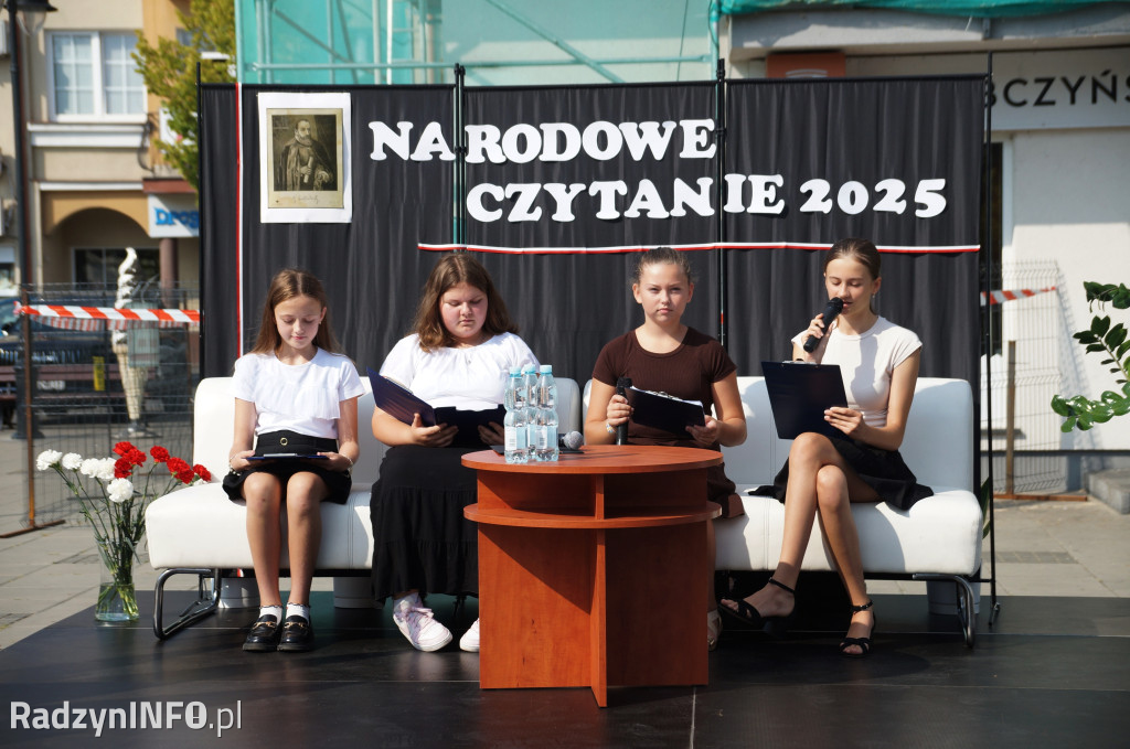 Narodowe Czytanie 2025 w Radzyniu