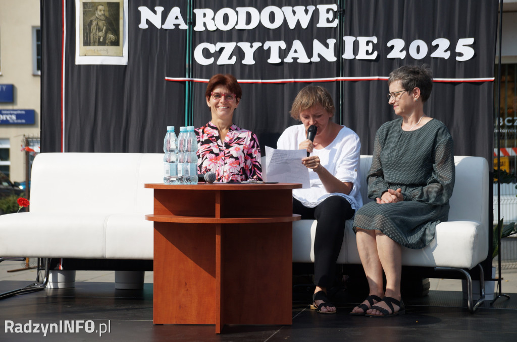 Narodowe Czytanie 2025 w Radzyniu