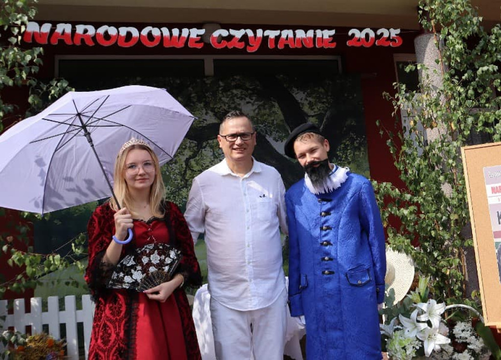 Narodowe Czytanie 2025 w ZSR w Woli Osowińskiej