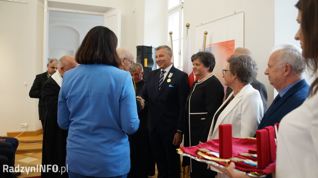 Uroczystość wręczenia odznaczeń w Radzyniu