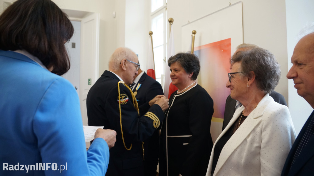 Uroczystość wręczenia odznaczeń w Radzyniu
