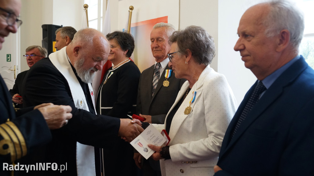 Uroczystość wręczenia odznaczeń w Radzyniu