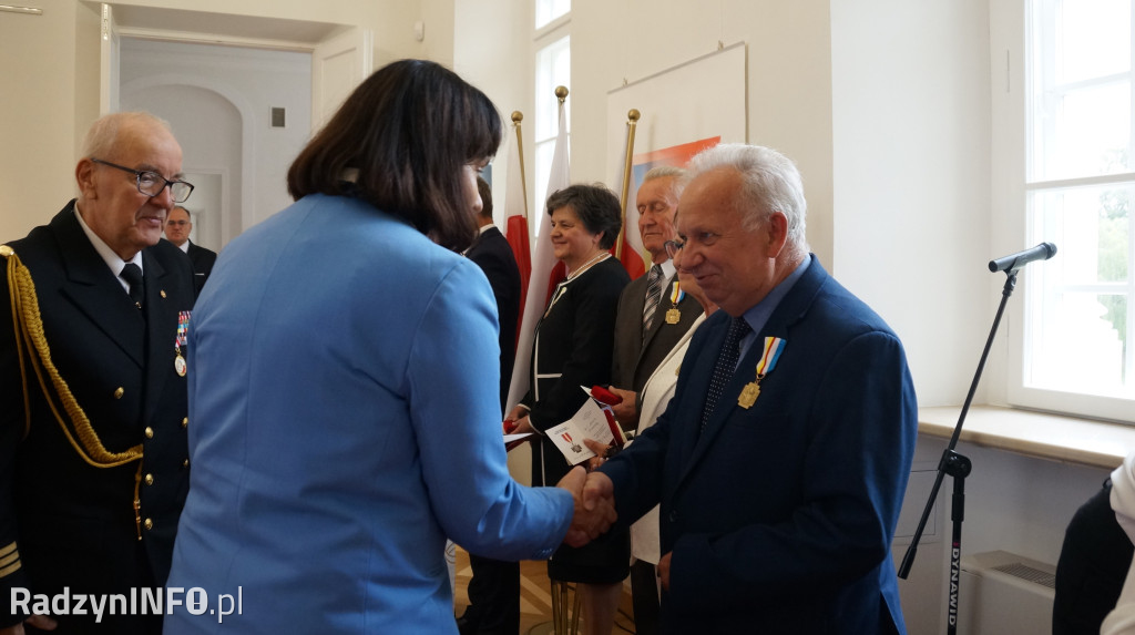 Uroczystość wręczenia odznaczeń w Radzyniu