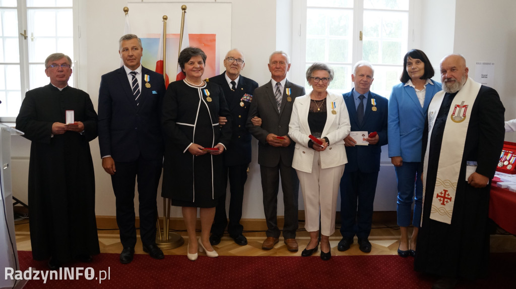 Uroczystość wręczenia odznaczeń w Radzyniu