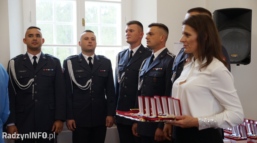 Uroczystość wręczenia odznaczeń w Radzyniu